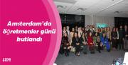 Amsterdam’da öğretmenler günü kutlandı