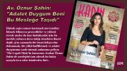 Av. Öznur Şahin: Av. Öznur Şahin: