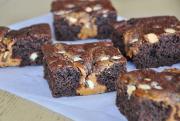 Fıstık ezmeli brownie