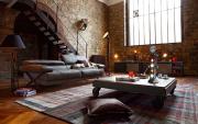 Loft stili daire dekorasyonunun püf noktaları