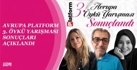 AVRUPA PLATFORM 3. ÖYKÜ YARIŞMASI...