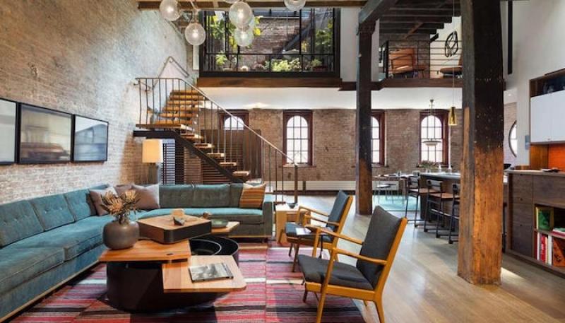 Loft stili daire dekorasyonunun p&uuml;f noktaları